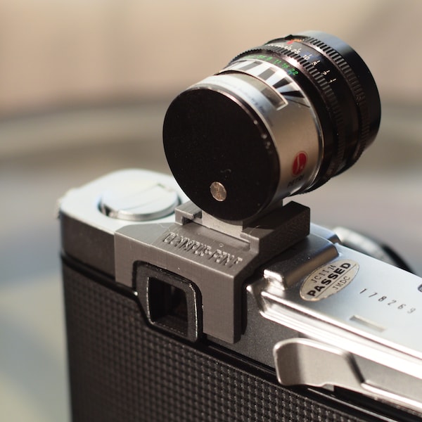 Olympus Pen F/FT Cold Shoe Mount 3D Printed