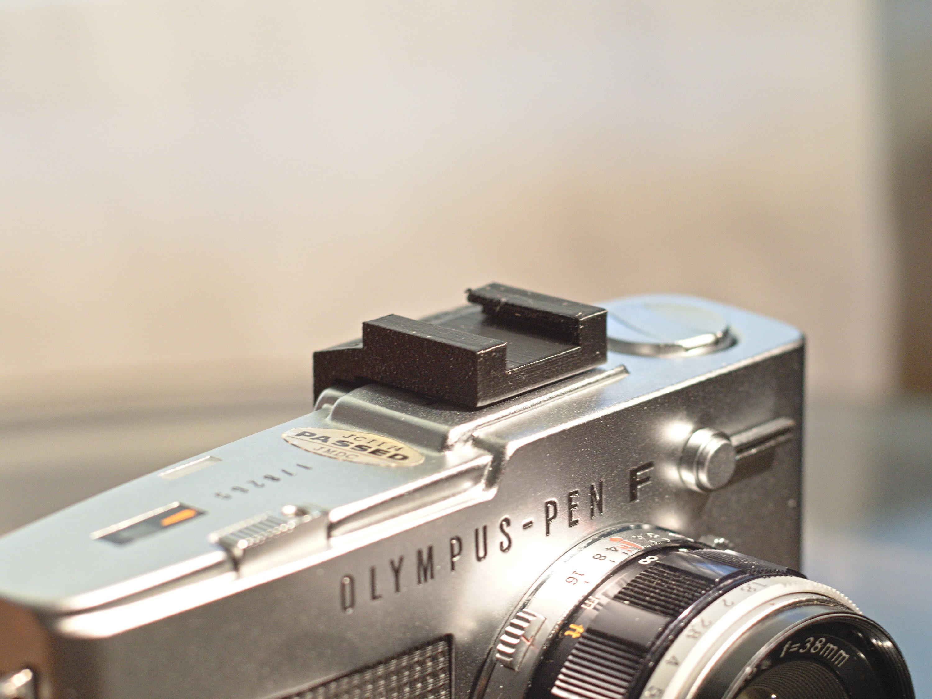 Olympus Pen F/FT Cold Shoe Mount 3D Printed - Etsy