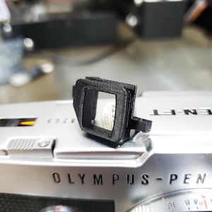 Olympus Pen F/FT/FV Viewfinder Eyepiece Replacement 3D Printed Direct Fit (improved version!)