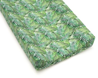 greenery changing pad cover