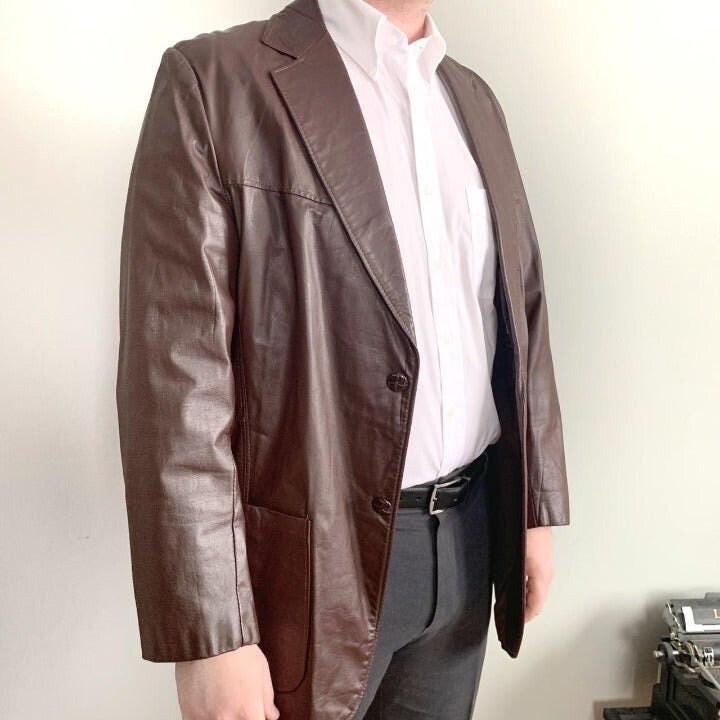 sears mens leather jackets