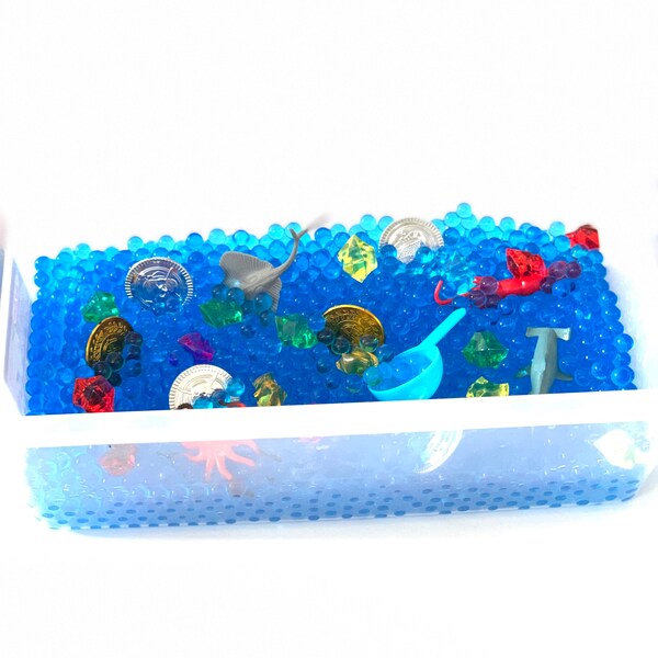 Sensory Bin Ocean Adventure Play Sensory Box & Supplies for Kids
