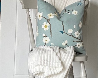 eggshell blue cushions