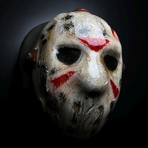 Crystal Lake Killer-telefoongreep verwisselbaar, handgemaakt