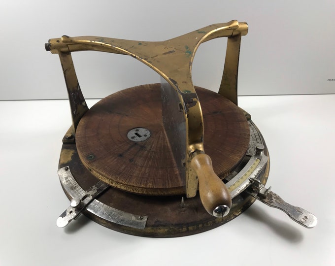 IBM Antique Calculating Cheese Cutter. Patented 1901, Made in Canada
