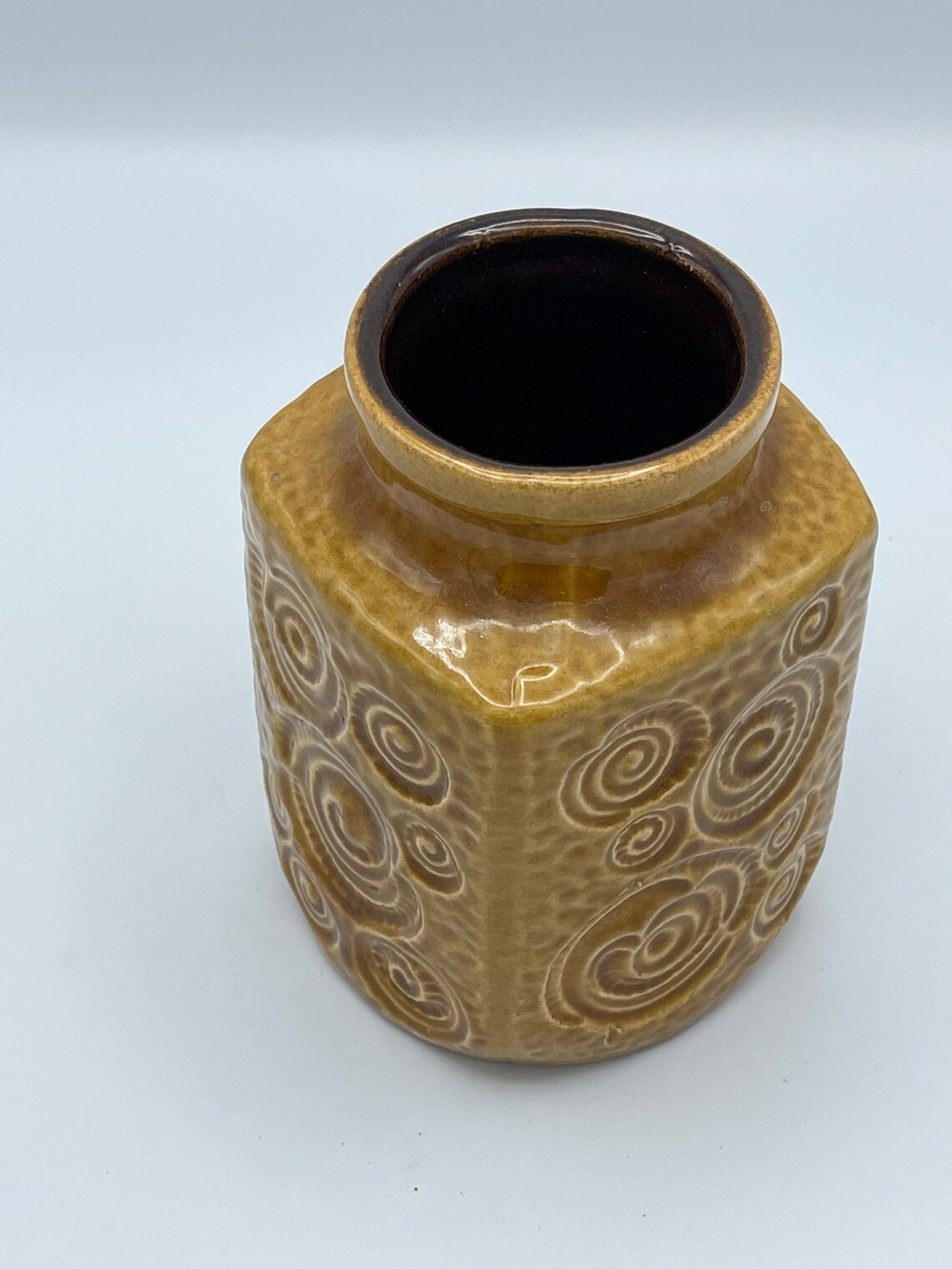 Vintage German Vase MCM Pottery Decor Vintage German Etsy