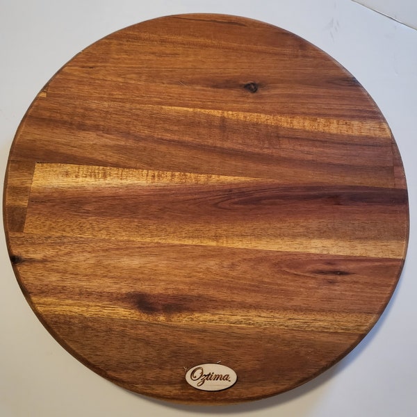 Oztima Handcrafted 28cm Lazy Susan great on a Grazing Board or Picnic Table to Showcase your Creations, Cakes, Cookies, Wedding Toppers