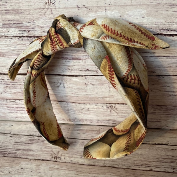 Baseball Headband Etsy