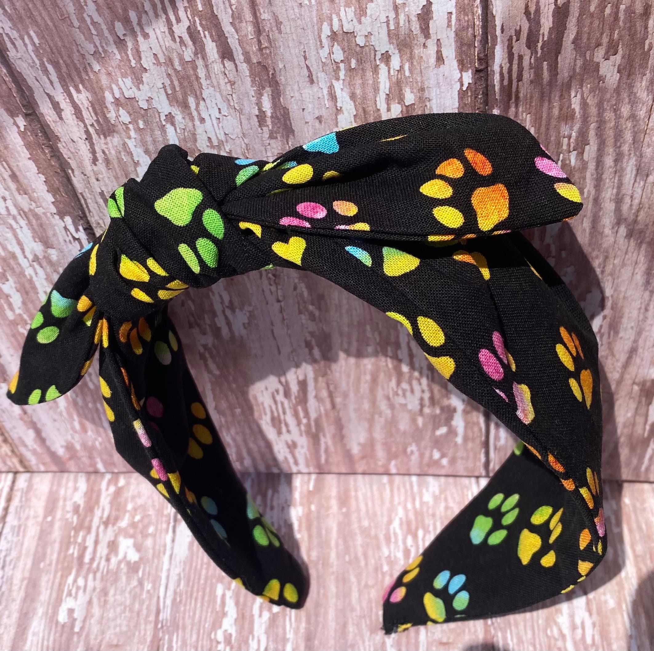 Paw Prints Headband Dog Headband Dog Lovers Headband | Etsy