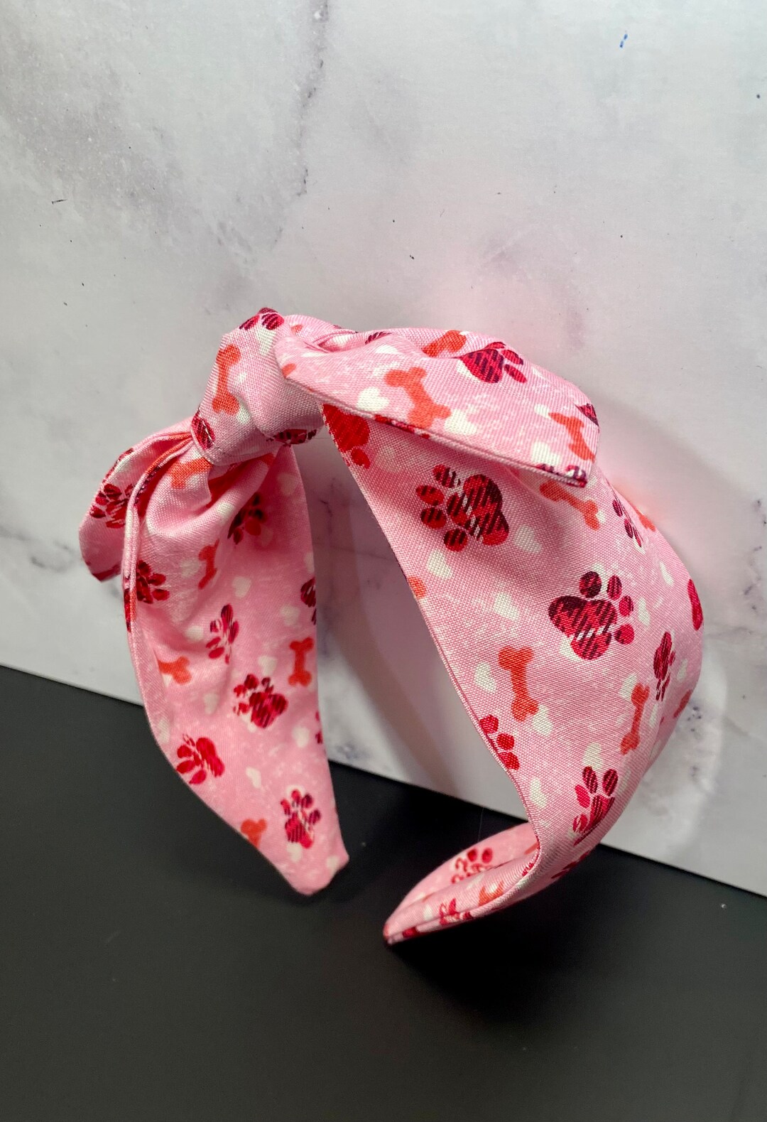 Dog Mom Headband, Dog Paws Headband, Dog Mama, Dog Mom, Pink Paws ...
