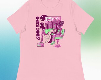 GDoCExpo 2023 Fitted T-Shirt (Pink)