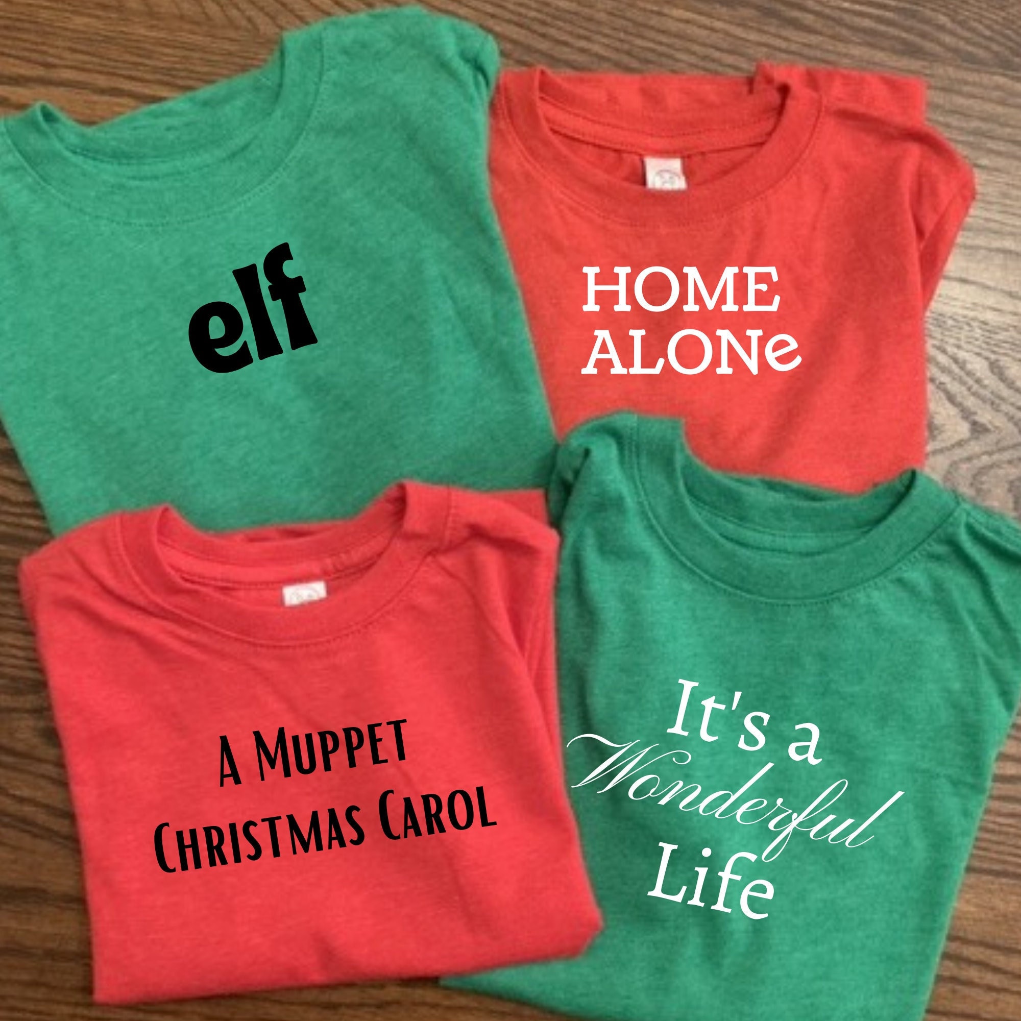 Favorite Christmas Movie Tshirts Sizes for the Whole Family Etsy