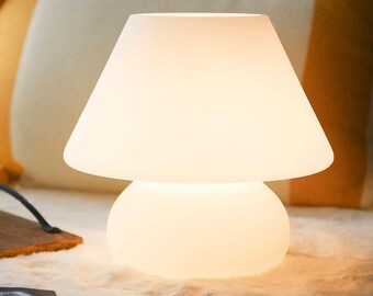 glass table lamp cloud island pink