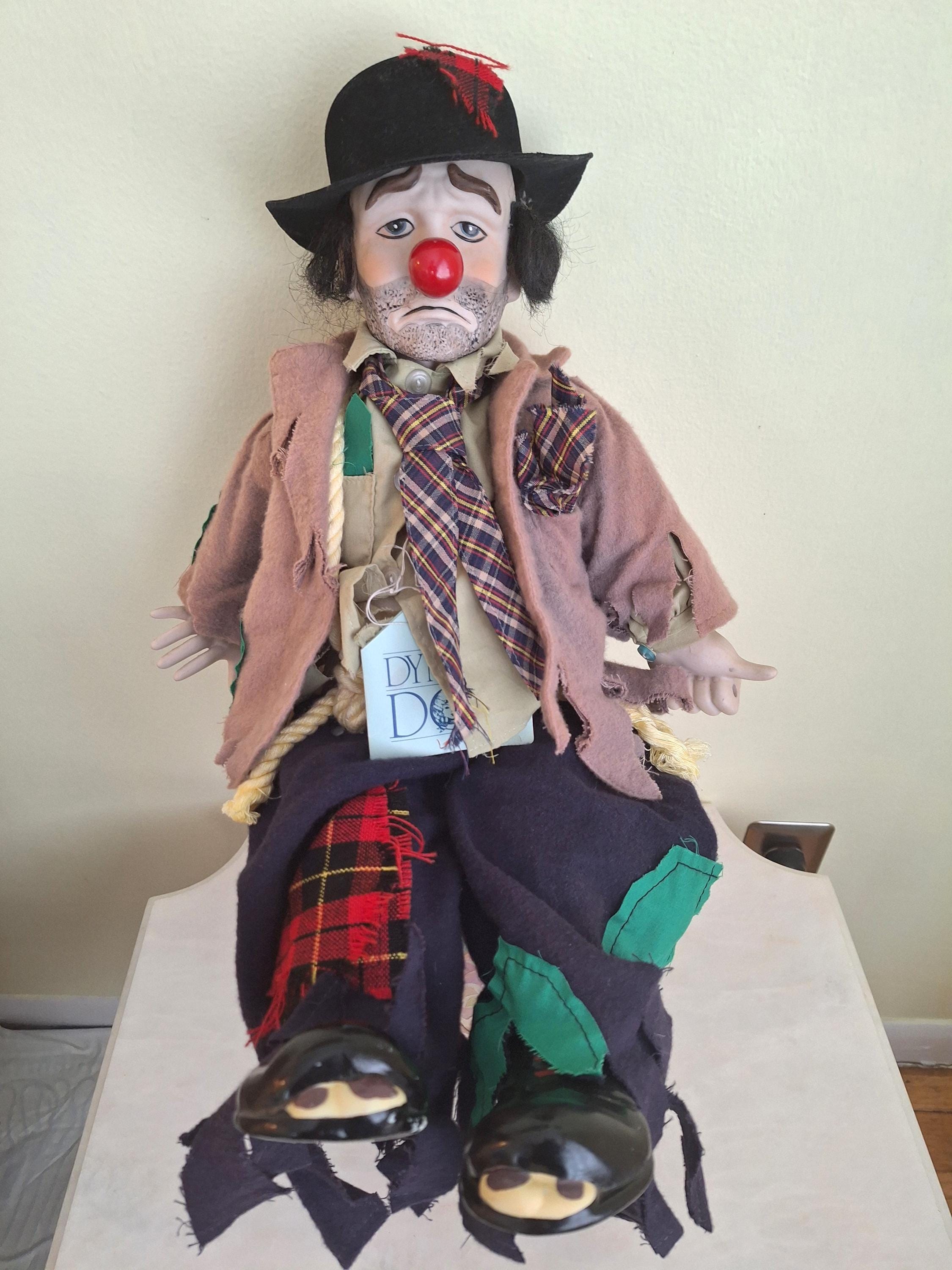 Emmett Kelly Doll - Etsy
