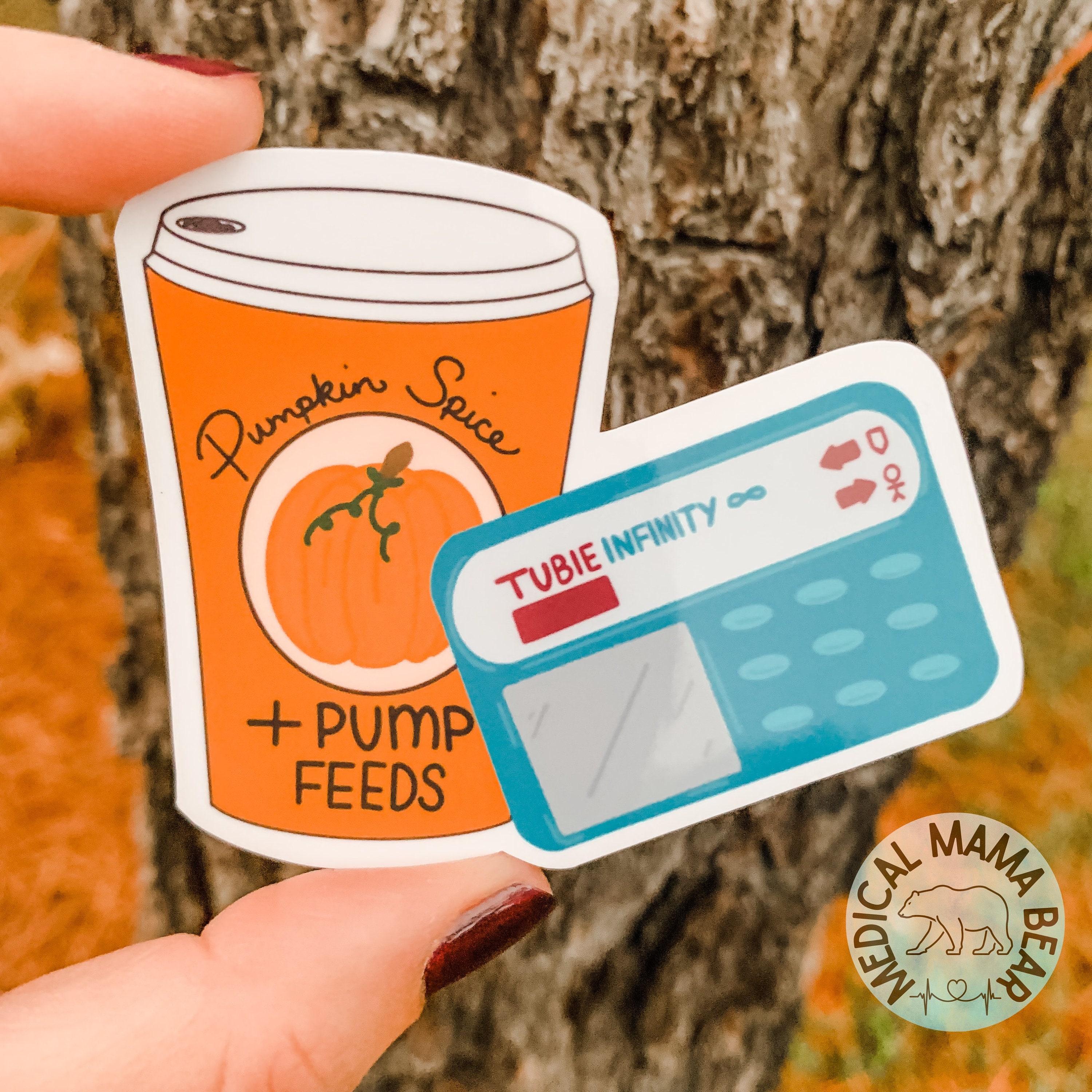 Infinity Pump STICKER pumpkin Spice & Pump Feeds - Etsy