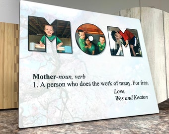 Mom/Grandma Plaque - Mother's Day Gift