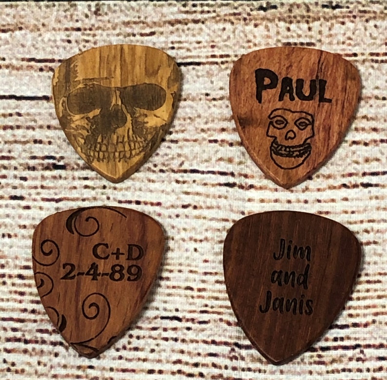 Guitar Pick Holders Etsy