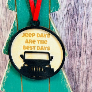 Jeep Ornaments Jeep Days