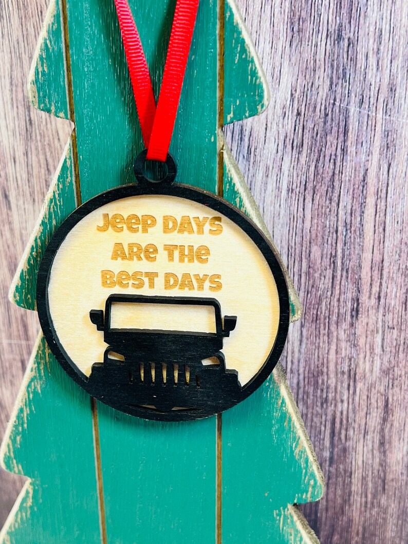 Jeep Ornaments Jeep Days