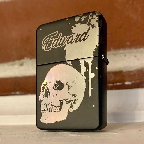 Skull Lighter Etsy