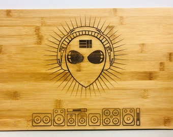 311 Engraved Bamboo Cutting Board