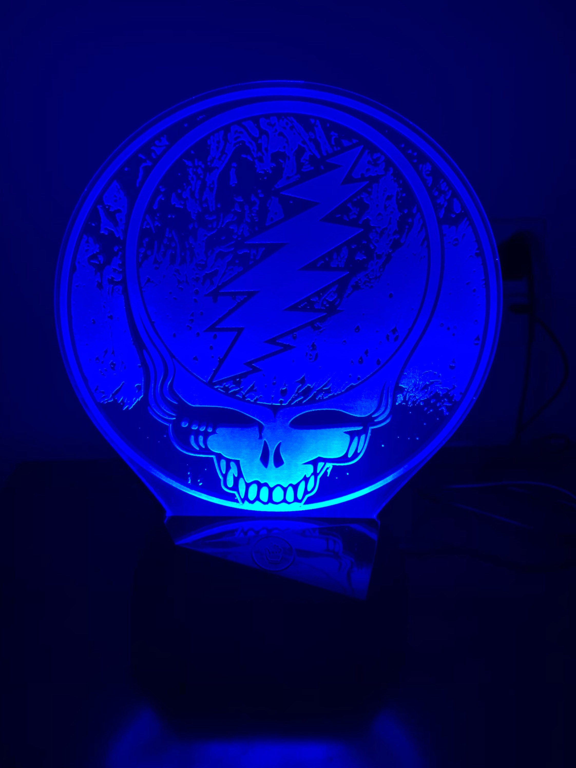 Grateful Dead LED Light Etsy