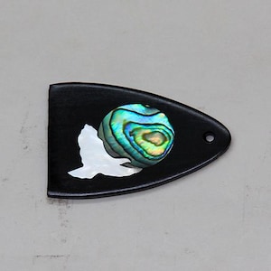 La cubierta del alma con incrustaciones de águila y luna es compatible con PRS.