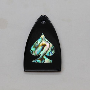 Truss Rod Cover with Spade Inlay will fit PRS