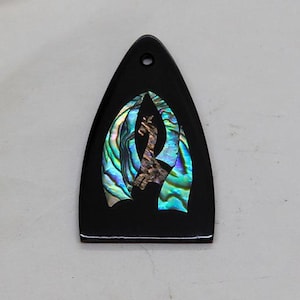 Truss Rod Cover with Dragon Inlay will fit PRS