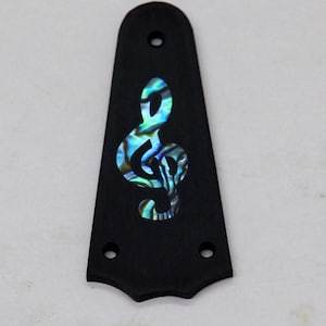 La cubierta de la barra del alma con incrustación de clave de sol 01 se adapta a Taylor de 3 orificios