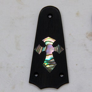 Truss Rod Cover with Cross Inlay 02 will fit Taylor 3 Hole