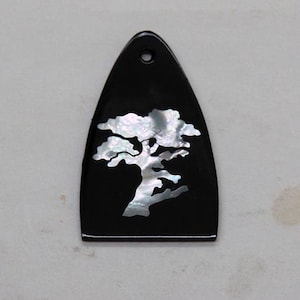 Truss Rod Cover with Cypress Tree Inlay 02 will fit PRS