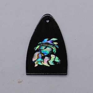 Truss Rod Cover with Dragon Silhouette Inlay 02 will fit PRS