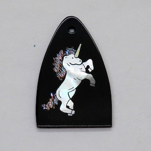 Truss Rod Cover with Unicorn Inlay will fit PRS