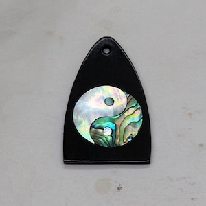 Truss Rod Cover with Yin Yang Inlay 02 will fit PRS