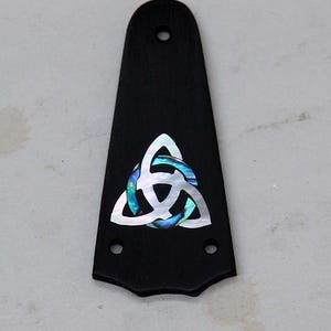 Truss Rod Cover with Trinity Knot Inlay will fit Taylor 3 Hole