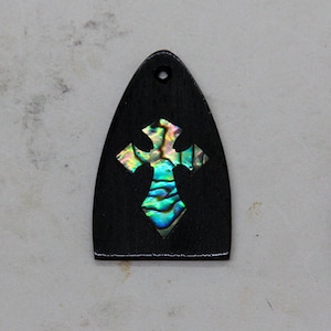 Truss Rod Cover with Cross 02 Inlay will fit PRS