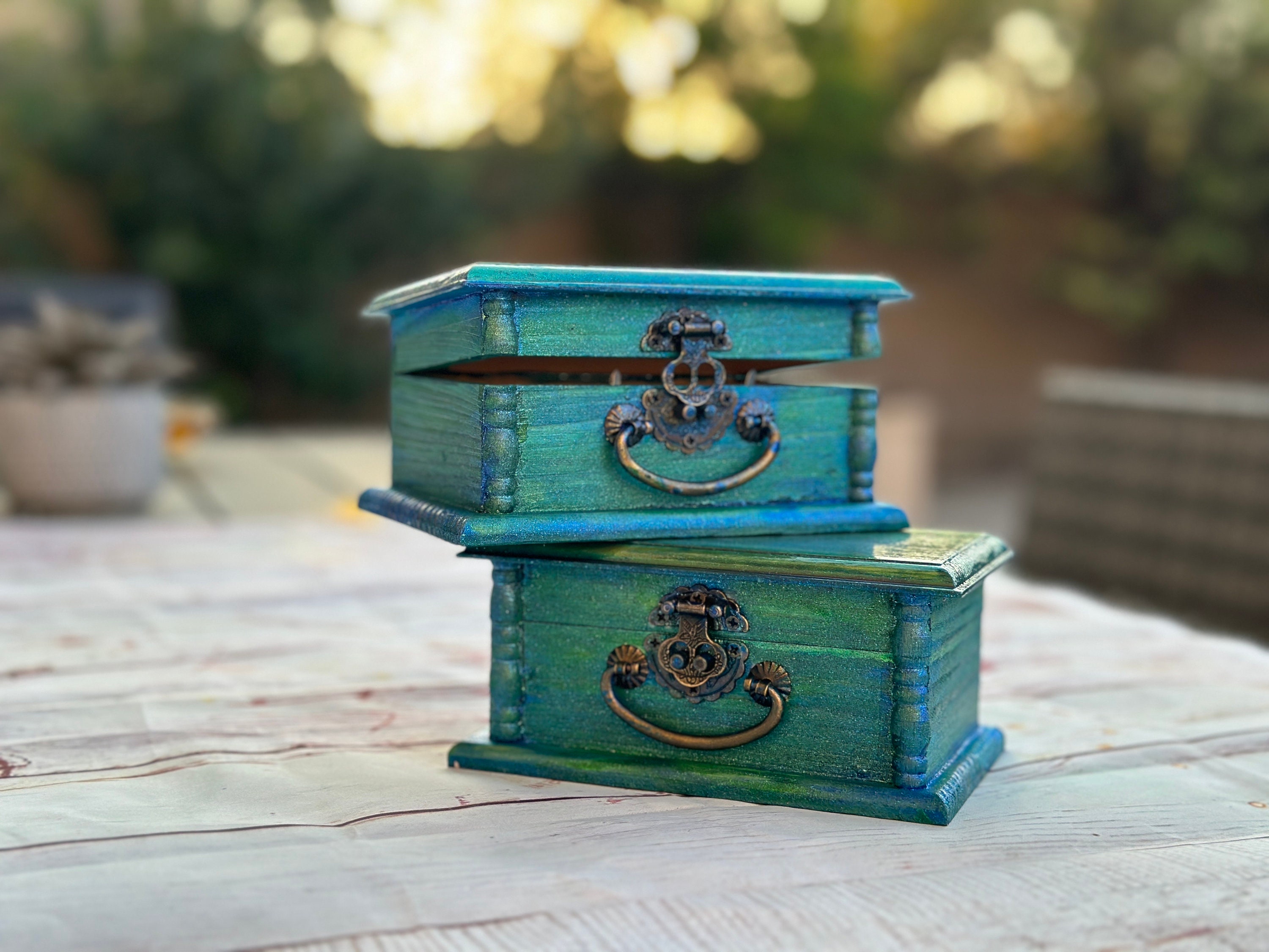 Personalized Jewelry Box Gift for Flower Girl Trinket Box Gift 