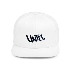 Hip Hop Logo Rap Music Underground Embroidered Snapback Cap