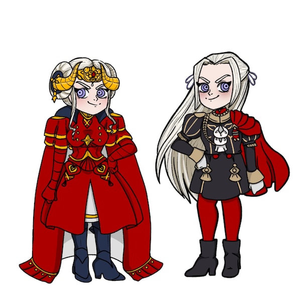 Fire Emblem Edelgard Stickers