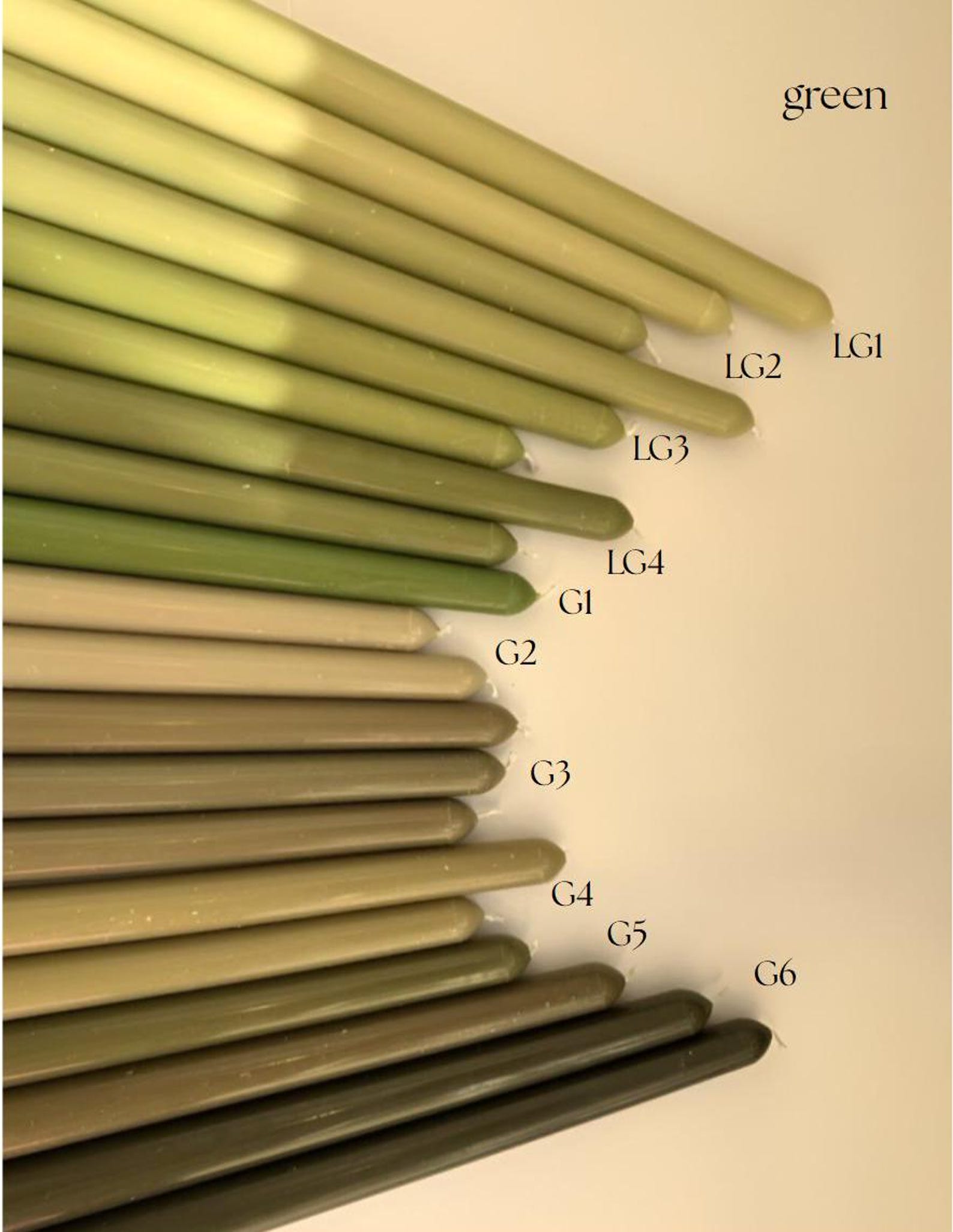 Taper Candles, G6, 8 Inches