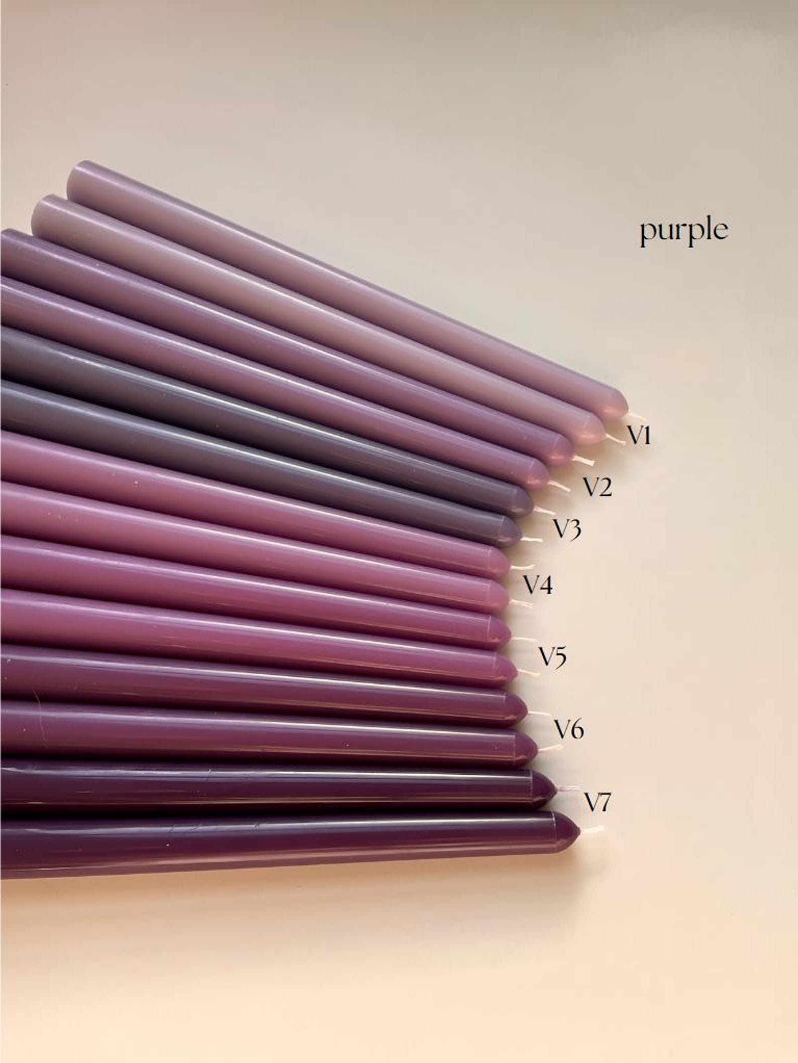 Taper Candles, V6, 8 Inches