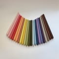 Taper Candles, minimal drip, candlesticks, colored tapers, wedding decor, party decor, paraffin wax, bulk, single, pair, custom