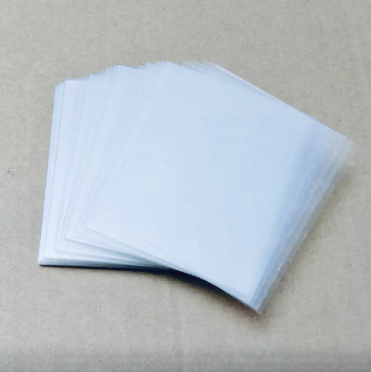 Transparency film for shakers molds (5” x 3.5”)