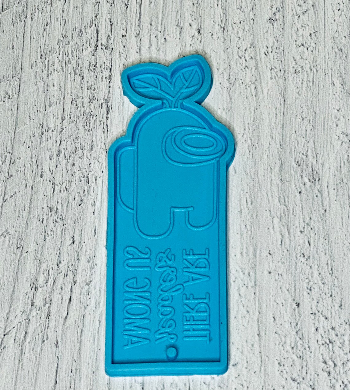 Among Us Bookmark Silicone Resin Molds Keychains Etsy