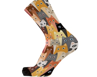 Herding Cats Bamboo Socks. Cat socks. Kitten Socks. Novelty socks. Fun socks. Cats.