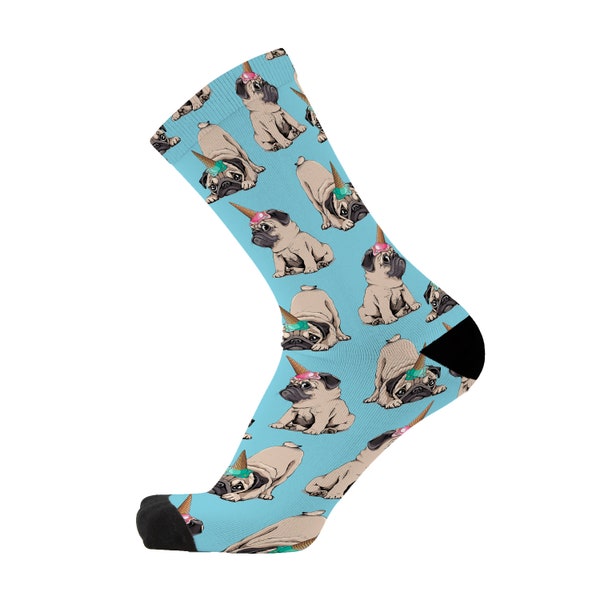 Pug socks.Pug Bamboo socks.Dog socks.Pug unisex socks.Mens Pug socks.Womens pug socks