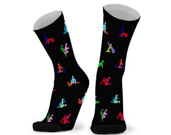 Karma Socktra Bamboo Novelty Socks: Silly Fun Print