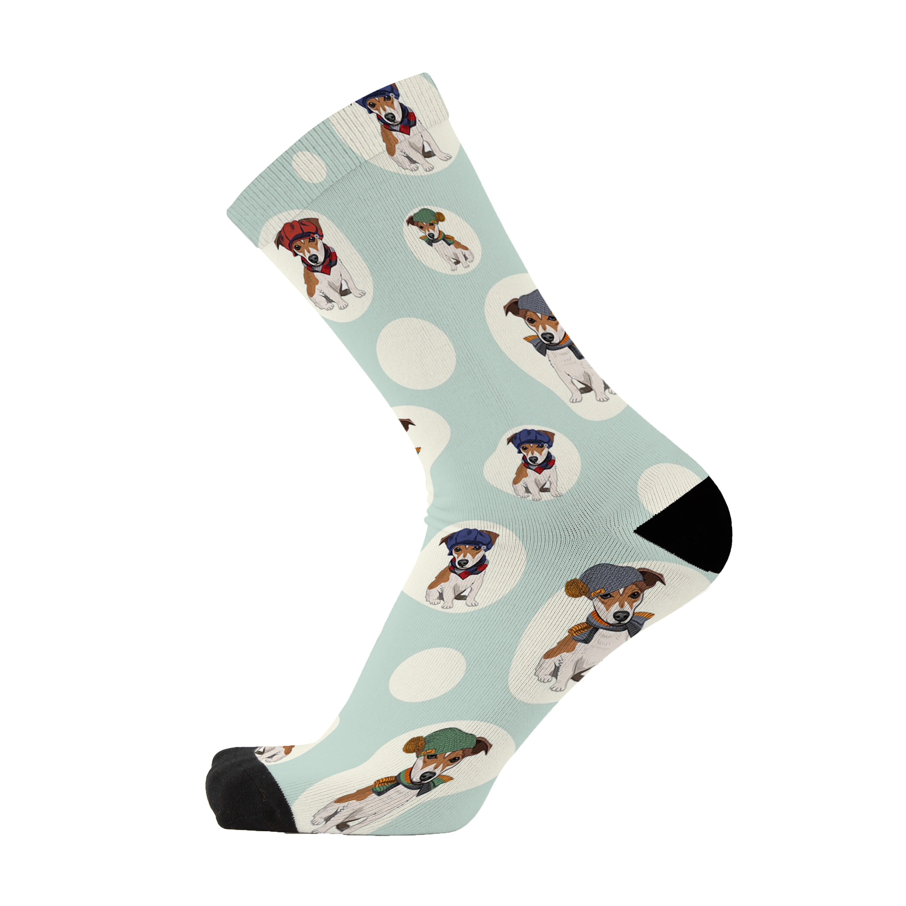 Jack Russel Bamboo Socks. Dog Socks. Animal Socks. Novelty Socks. Fun Socks.
