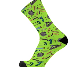 Red Fox Bamboo Sox. Tradie socks. Handyman socks. Tool socks.Work socks.